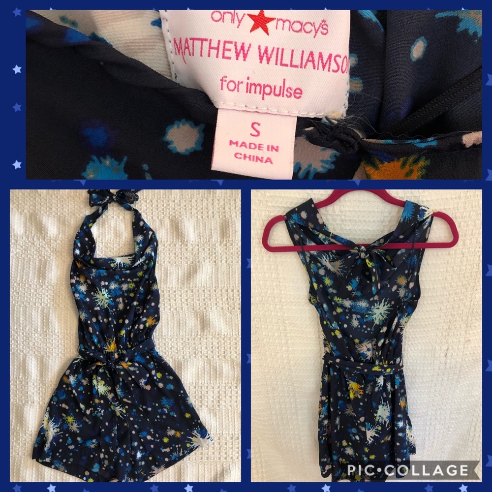 Size S starburst romper